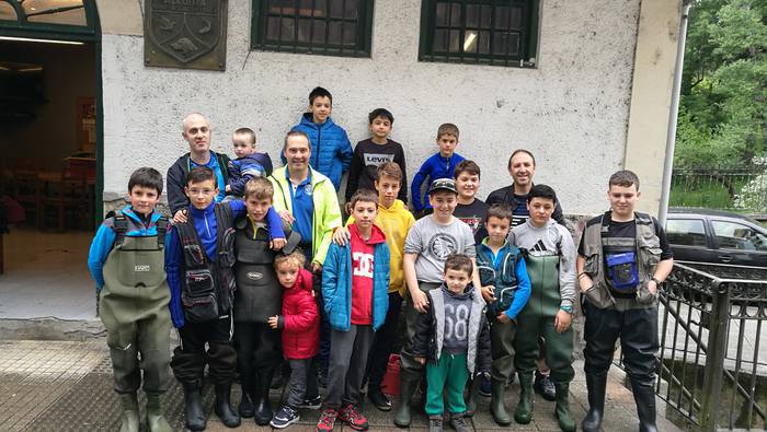 Aner Eizagirrek irabazi du Umeen Arrantza Lehiaketa Azkoitian