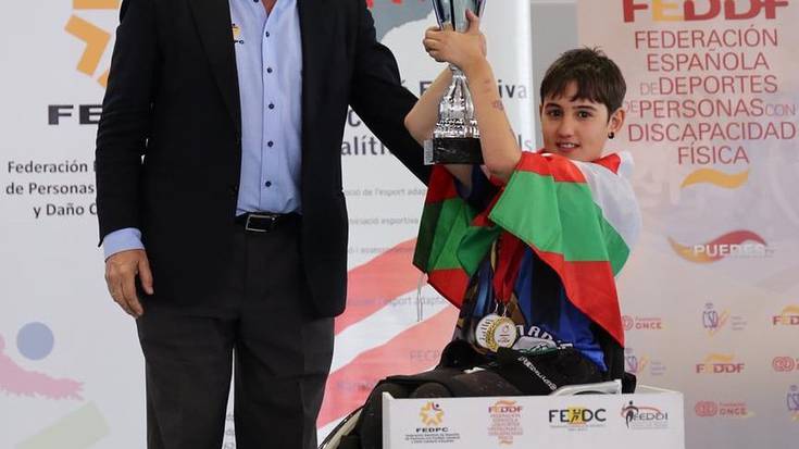 Malen Urkiri txapeldun izan da Espainiako slalom txapelketan