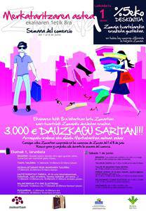 Merkataritzaren astea egingo da larunbatetik aurrera