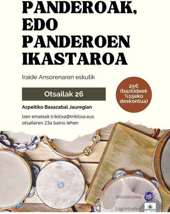 Pandero ikastaroa