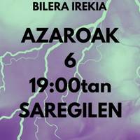 Bilera: Azaroaren 25a antolatzeko bilera irekia