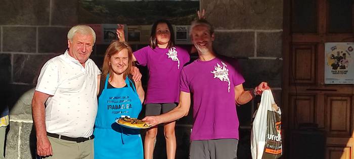 Bakarne, Unai eta Iratik irabazi dute Beizamako sanpedroetako patata tortilla txapelketa
