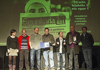 Aitorpena euskal prentsari