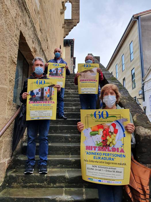 Aurten ere egingo dute +60 Adinekoen Astea Zarautzen, egitarau bereziarekin