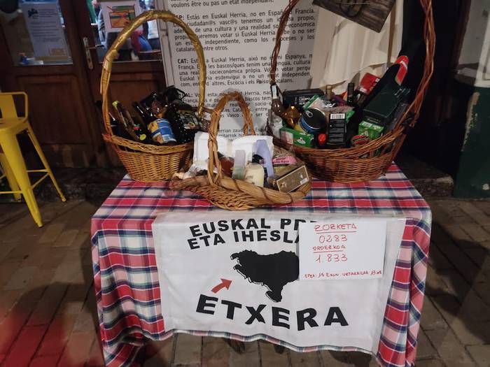 Presoen aldeko zozketaren zenbaki saritua