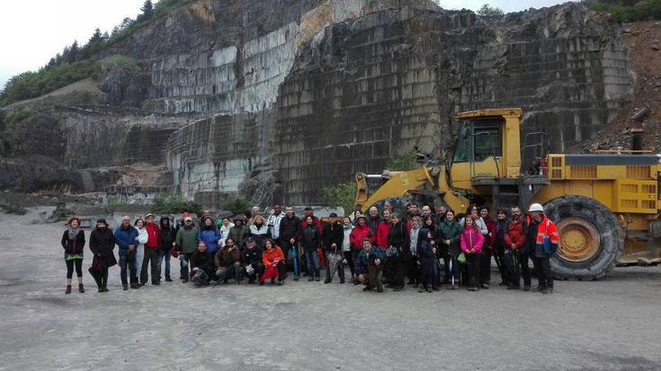 Euriak blaitu zuen atzo Geolodiako irteera