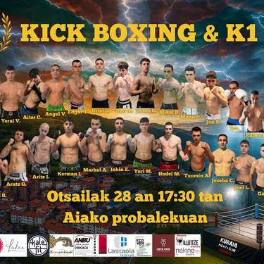 Txapelketa: Kickboxing eta K1eko borrokaldia