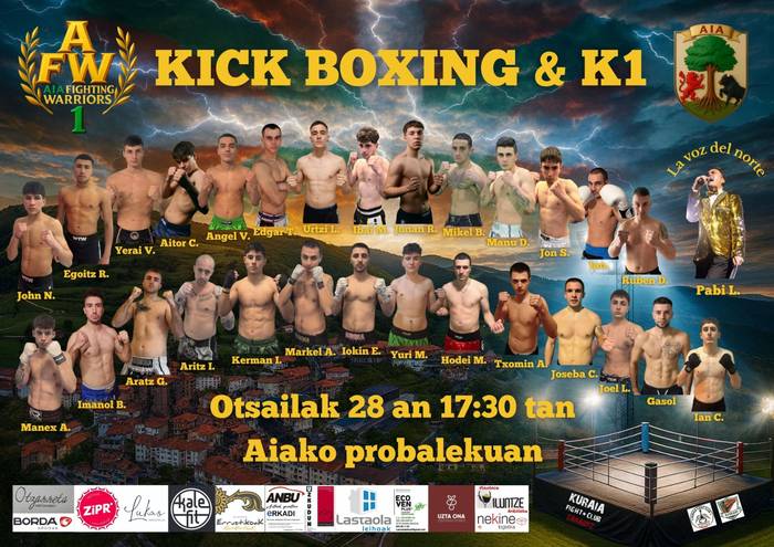 Txapelketa: Kickboxing eta K1eko borrokaldia