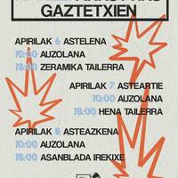 Zeramika tailerra, Gaztetxean