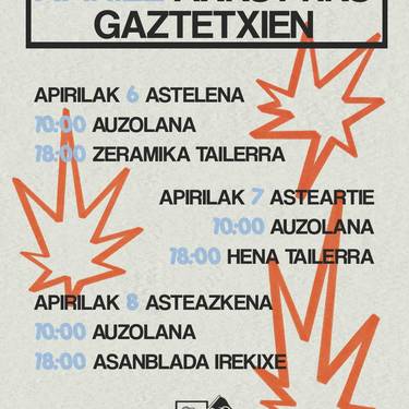 Auzolana eta henna tailerra, Gaztetxean