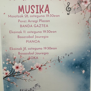 Udaberrian Musika: Banda Gaztea