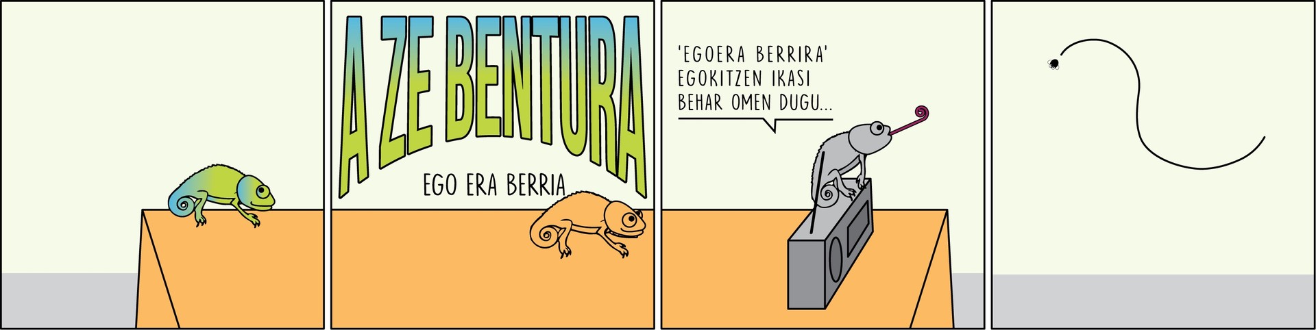 'Egoera berria', Enoken gaurko zintan