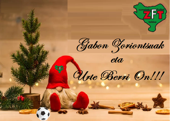 Gabon Zoriontsuak eta Urte Berri On!!!