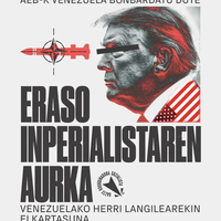 Elkarretaratzea: 'Eraso inperialisten aurka'
