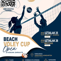 Txapelketa: I. Aidean Zarautz hondartzako boleibol txapelketa