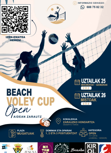 Txapelketa: I. Aidean Zarautz hondartzako boleibol txapelketa
