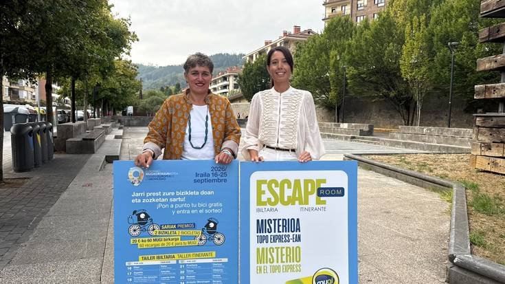 Bizikletak berrikusteko zerbitzua eta 'escape room' jokoa, Mugikortasunaren Asterako