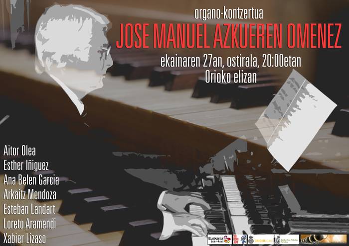 Kartelak: Jose Manuel Azkue organo-jotzailearen om