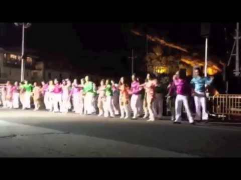 Bideoa: Getariako Konpartsaren emanaldia
