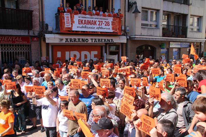 'Herriko tabernen' auziaren epaia egikaritzen hasi da Espainiako Auzitegi Nazionala