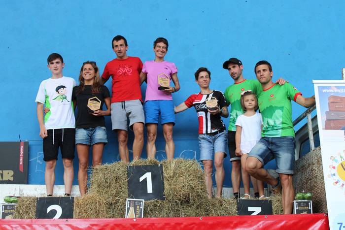 Imanol Larrañaga azkoitiarrak irabazi du Uxue Trail mendi lasterketako proba luzea