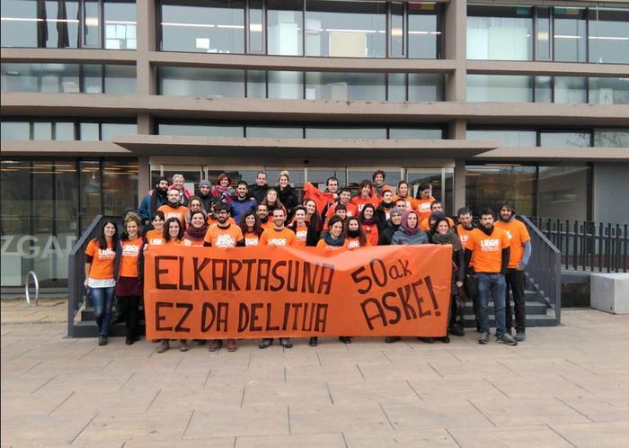 Absolbitu egin dituzte "desordena publikoa" eragiteagatik epaitutako eskualdeko zazpi herritarrak
