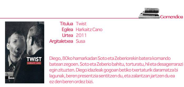 Liburua: Twist