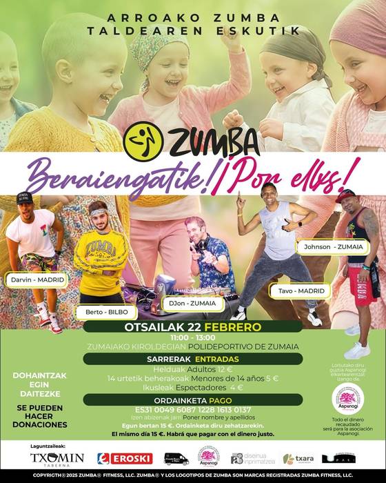 'Beraiengatik!' zumba saioa
