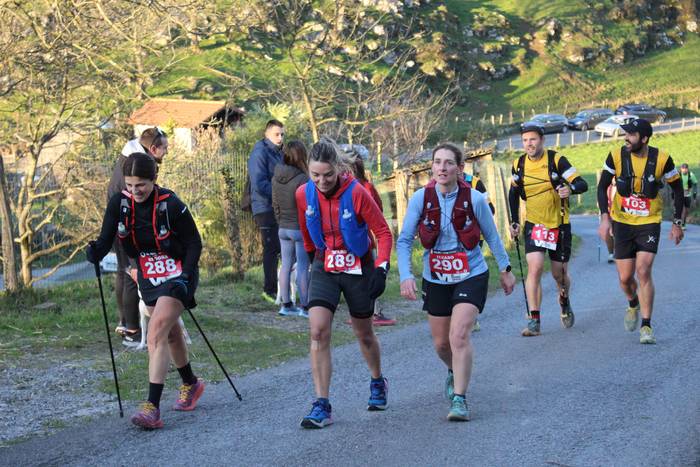 Kobaz Koba Trail probarako entrenamendu saioa, zestoarrentzat