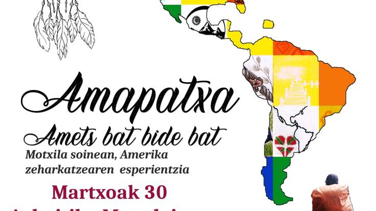 Hitzaldia: 'Amapatxa. Amets bat, bide bat'