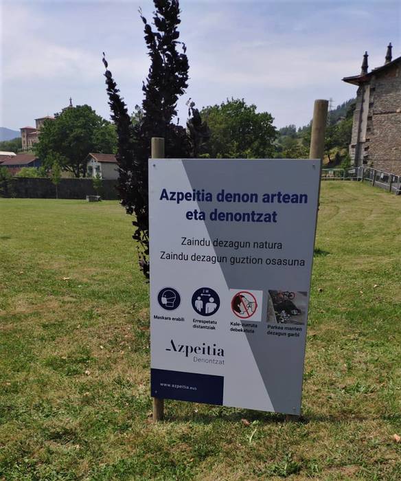 Joan den asteko jende pilaketak saihesteko, neurriak hartu ditu Azpeitiko Udalak