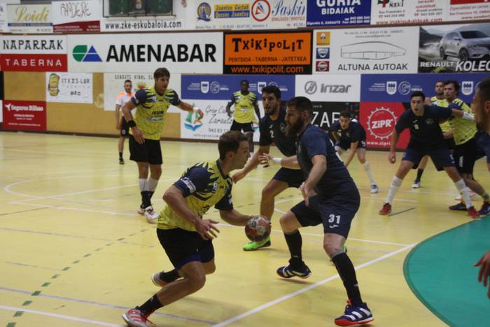 Gol bateko aldearekin irabazi du Logroñok Bidasoaren aurka