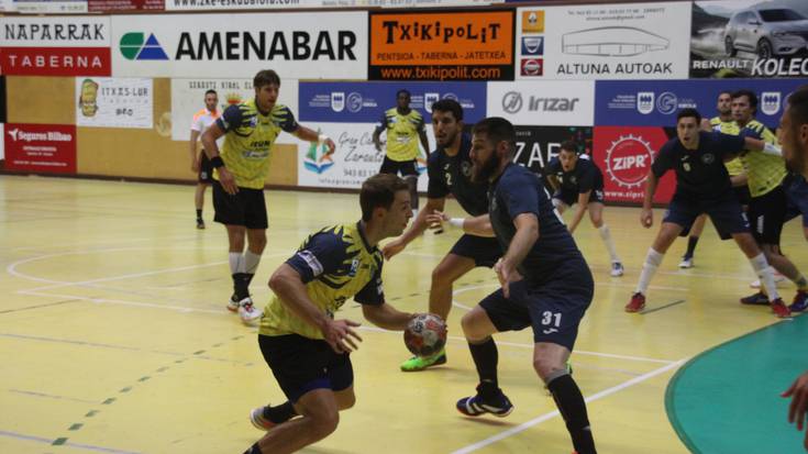 Gol bateko aldearekin irabazi du Logroñok Bidasoaren aurka