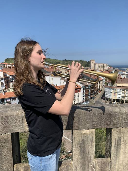 Intza Martin: "Entzutea baino gogokoagoa dut musika jotzea"