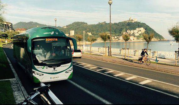 Igandean, Azkoitia-Donostia autobus lineako geltokiak aldatuko dituzte Donostiako Maratoia delako