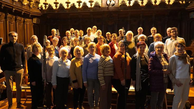 Julian Barrenetxeakoak eta lagunak, grabazio prozesuan murgilduta