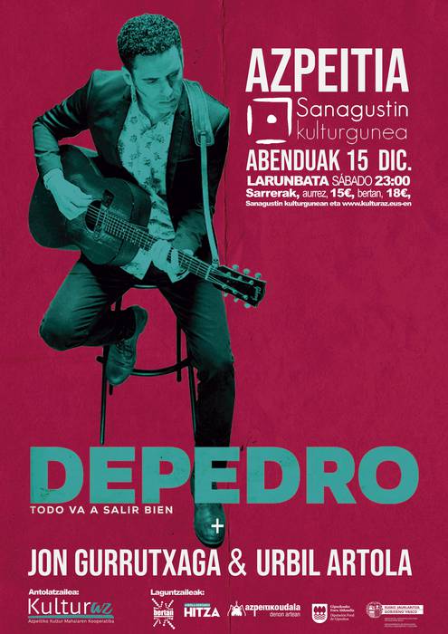 Kontzertua: Depedro + Jon Gurrutxaga & Urbil Artola