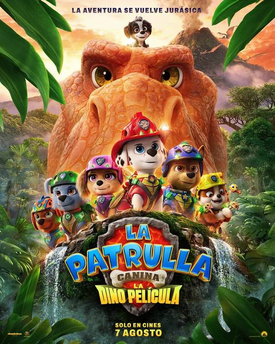 Zinema: 'La patrulla canina: La dino pelicula' filma