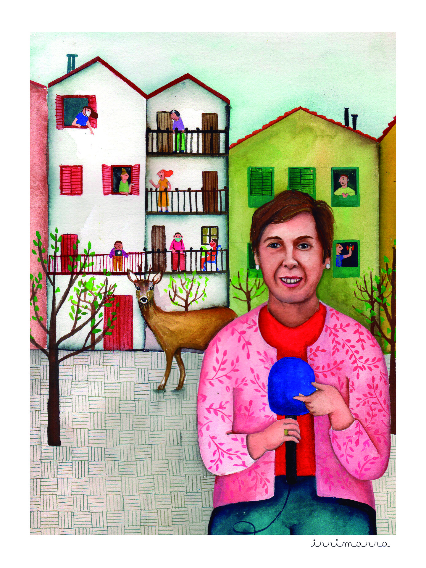 Arantxa Larrañaga, bizitza bat albistearen atzetik