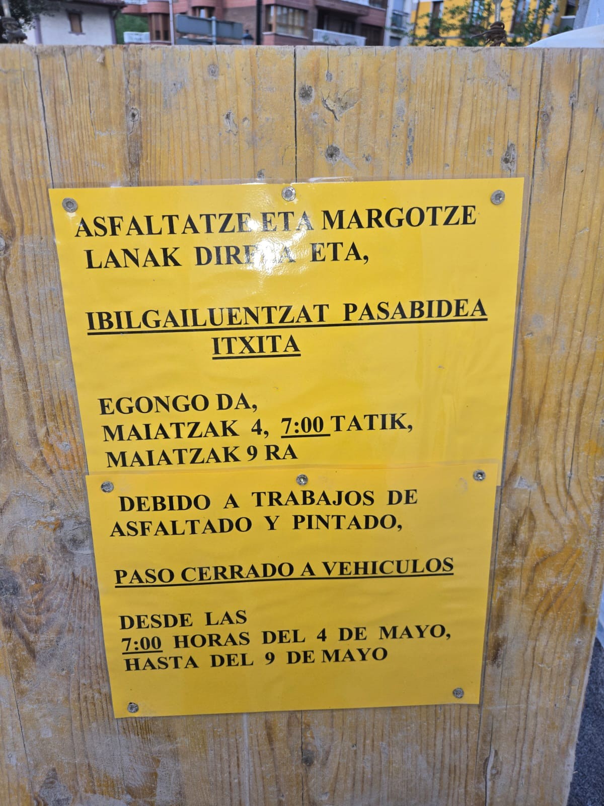 Herritarrei jakinarazpenak, halamoduz