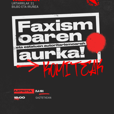 Batzarra: faxismoaren eta estatuen autoritarismoaren aurkako komitearen bigarren bilkura