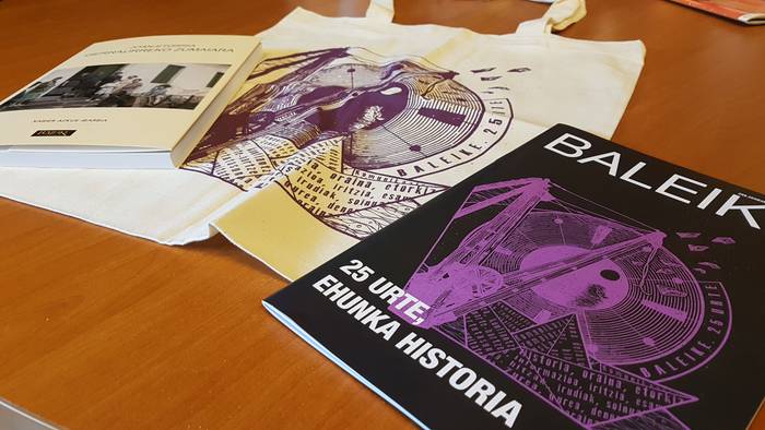 Erakusketa batekin hasiko dira Baleikeren 25. urteurreneko ekitaldiak
