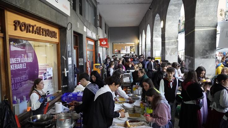 Euria euri, sanandresetan festa giroa nagusi
