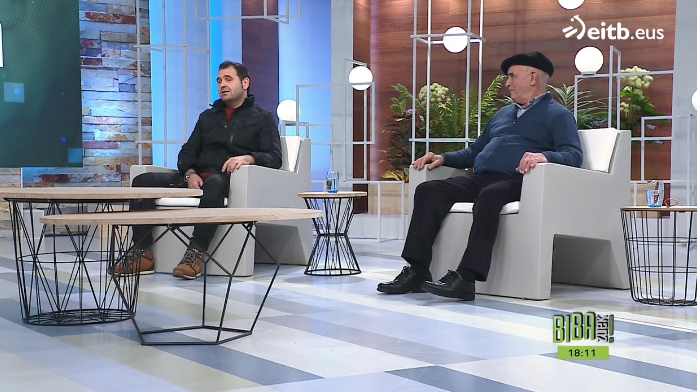 Landakanda eta Izer elkarrizketatu dituzte ETB1eko 'Biba zuek!' saioan