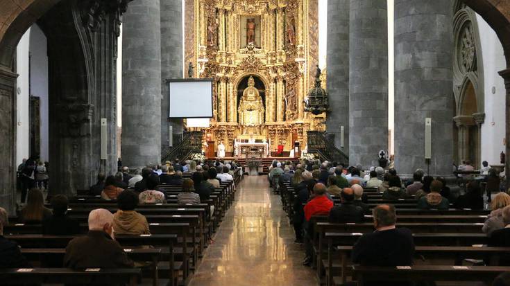 Herritar ugari elkartu da San Inazio eguneko meza nagusian