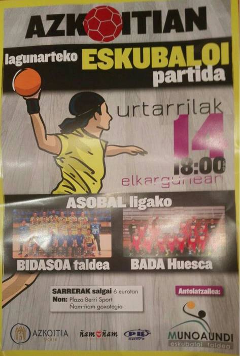 Asobal Ligako lagunarteko eskubaloi partida