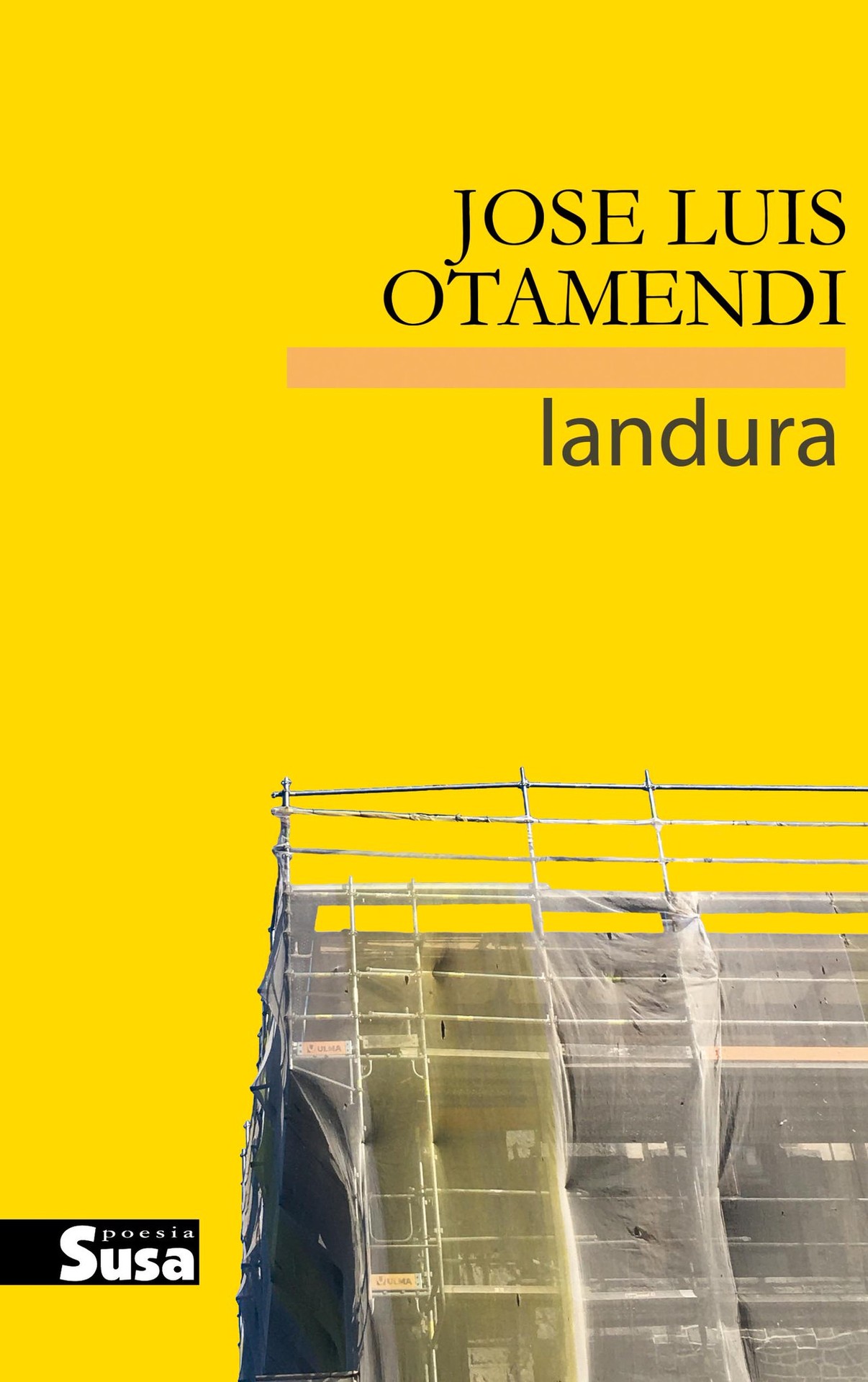 Xabier Gantzarainek egin du Jose Luis Otamendiren 'Landura' liburuaren azala