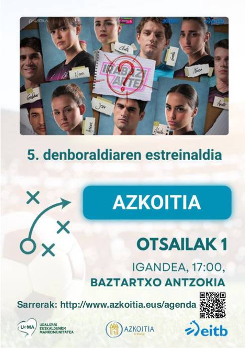 Estreinaldia: 'Irabazi arte' telesailaren lehen atala