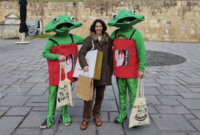Miren Iriondok irabazi du Herrixen merkatari elkartearen Super Asteko bonua