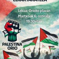 Elkarretaratzea: Palestinaren aldeko elkarretaratzea